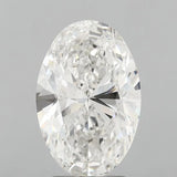 4.00ct Oval Lab Grown Diamond (Colour F, Clarity VVS2, IGI Certified)