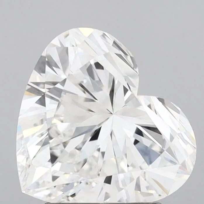 2.01ct Heart Lab Grown Diamond (Colour D, Clarity VVS2, IGI Certified)