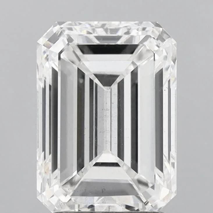 2.50ct Emerald Lab Grown Diamond (Colour E, Clarity VS2, IGI Certified)