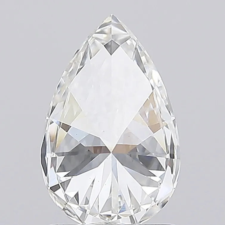 1.50ct Pear Lab Grown Diamond (Colour G, Clarity VVS2, IGI Certified)