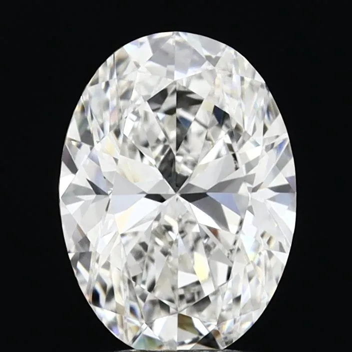 2.50ct Oval Lab Grown Diamond (Colour E, Clarity VS1, IGI Certified)