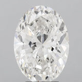 4.00ct Oval Lab Grown Diamond (Colour F, Clarity VS1, IGI Certified)