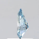 0.51ct Pear Lab Grown Diamond (Colour Fancy Vivid Blue, Clarity VS1, IGI Certified)