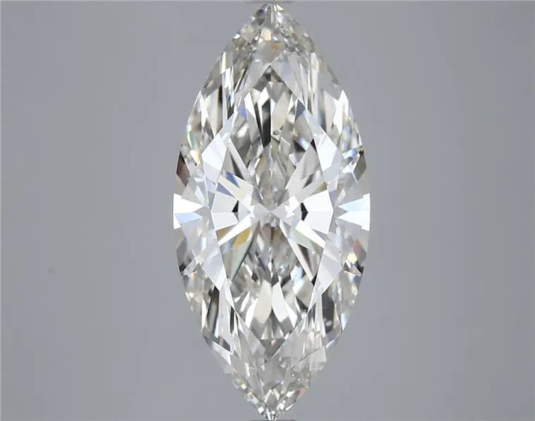 3.77 კარატიანი Marquise Lab Grown ბრილიანტი (ფერი H, სიწმინდე VS2, IGI სერტიფიცირებული)