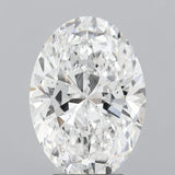 3.12ct Oval Lab Grown Diamond (Colour D, Clarity SI1, IGI Certified)