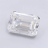 3.60ct Emerald Lab Grown Diamond (Colour E, Clarity IF, IGI Certified)