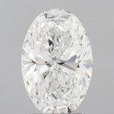 4.07ct Oval Lab Grown Diamond (Colour E, Clarity VS1, IGI Certified)