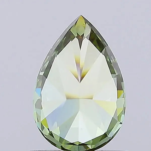 1.06ct Pear Lab Grown Diamond (Colour Fancy Deep Green, Clarity VS1, IGI Certified)