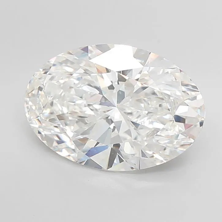 7.07ct Oval Lab Grown Diamond (Colour E, Clarity VVS2, IGI Certified)