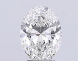 3.01ct Oval Lab Grown Diamond (Colour G, Clarity VS2, IGI Certified)