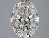 2.20ct Oval Lab Grown Diamond (Colour H, Clarity VS1, IGI Certified)