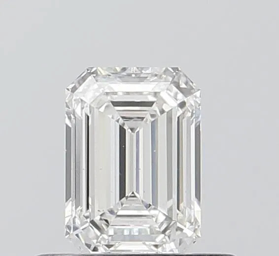 0.55ct Emerald Natural Diamond (Colour H, Clarity VS2, GIA Certified)
