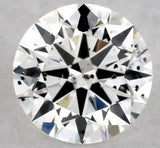 0.40ct Round Natural Diamond (Colour F, Clarity I1, Cut EX, GIA Certified)