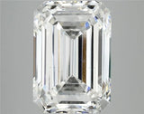8.19ct Emerald Lab Grown Diamond (Colour E, Clarity VS2, IGI Certified)