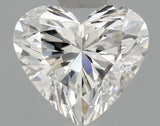 1.00ct Heart Lab Grown Diamond (Colour F, Clarity VS2, IGI Certified)