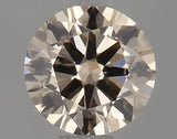 0.50ct Round Natural Diamond (Colour Fancy Light Brown, Clarity I1, Cut VG, GIA Certified)