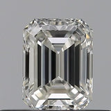 0.43ct Emerald Natural Diamond (Colour H, Clarity VVS1, GIA Certified)