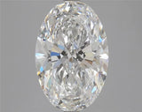 4.48ct Oval Lab Grown Diamond (Colour F, Clarity SI2, IGI Certified)