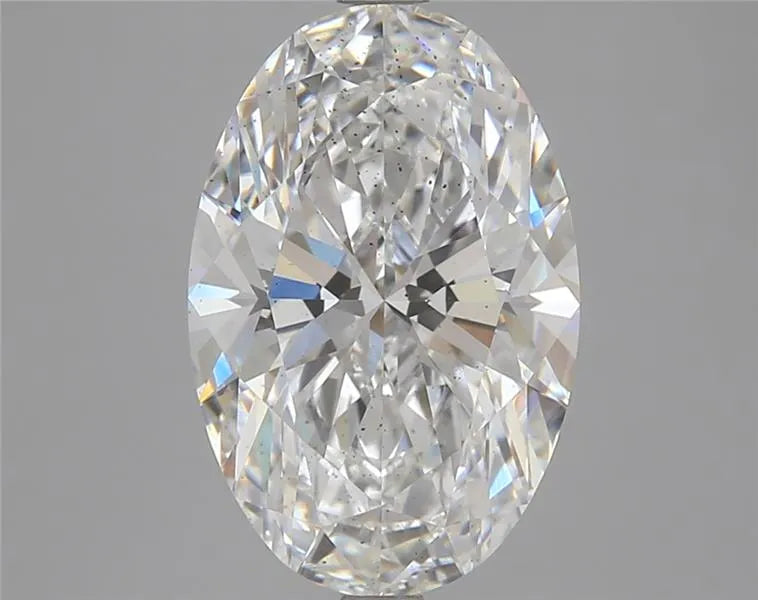 4.48ct Oval Lab Grown Diamond (Colour F, Clarity SI2, IGI Certified)