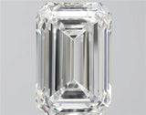 7.51ct Emerald Lab Grown Diamond (Colour F, Clarity VVS2, IGI Certified)