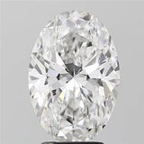 3.23ct Oval Lab Grown Diamond (Colour F, Clarity SI1, IGI Certified)