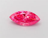 0.91ct Marquise Lab Grown Diamond (Colour Fancy Vivid Pink, Clarity VS1, IGI Certified)