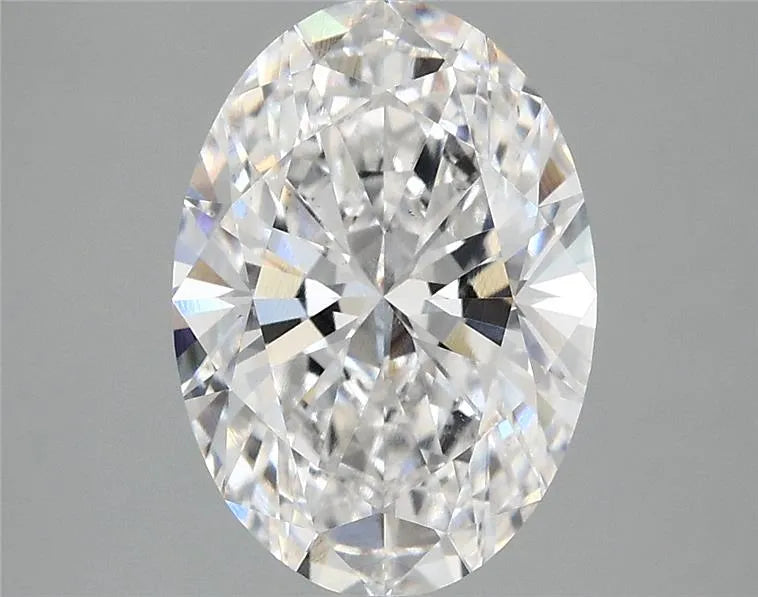 3.00ct Oval Lab Grown Diamond (Colour D, Clarity VS2, IGI Certified)