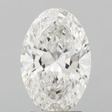 3.00ct Oval Lab Grown Diamond (Colour F, Clarity VS1, IGI Certified)