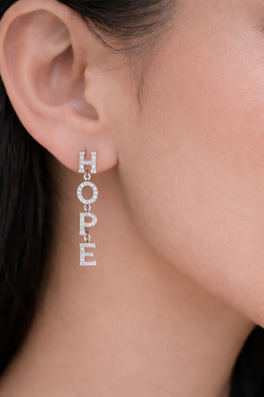 HOPE Natural Diamond Dangle Earring
