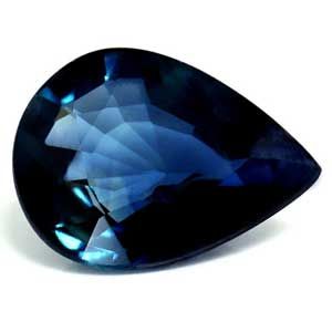 1.10 CT Pear Blue Sapphire – Heated – GIA Certified – Madagascar Origin