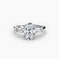 Three-Stone Ring (Baguette Side Stones)