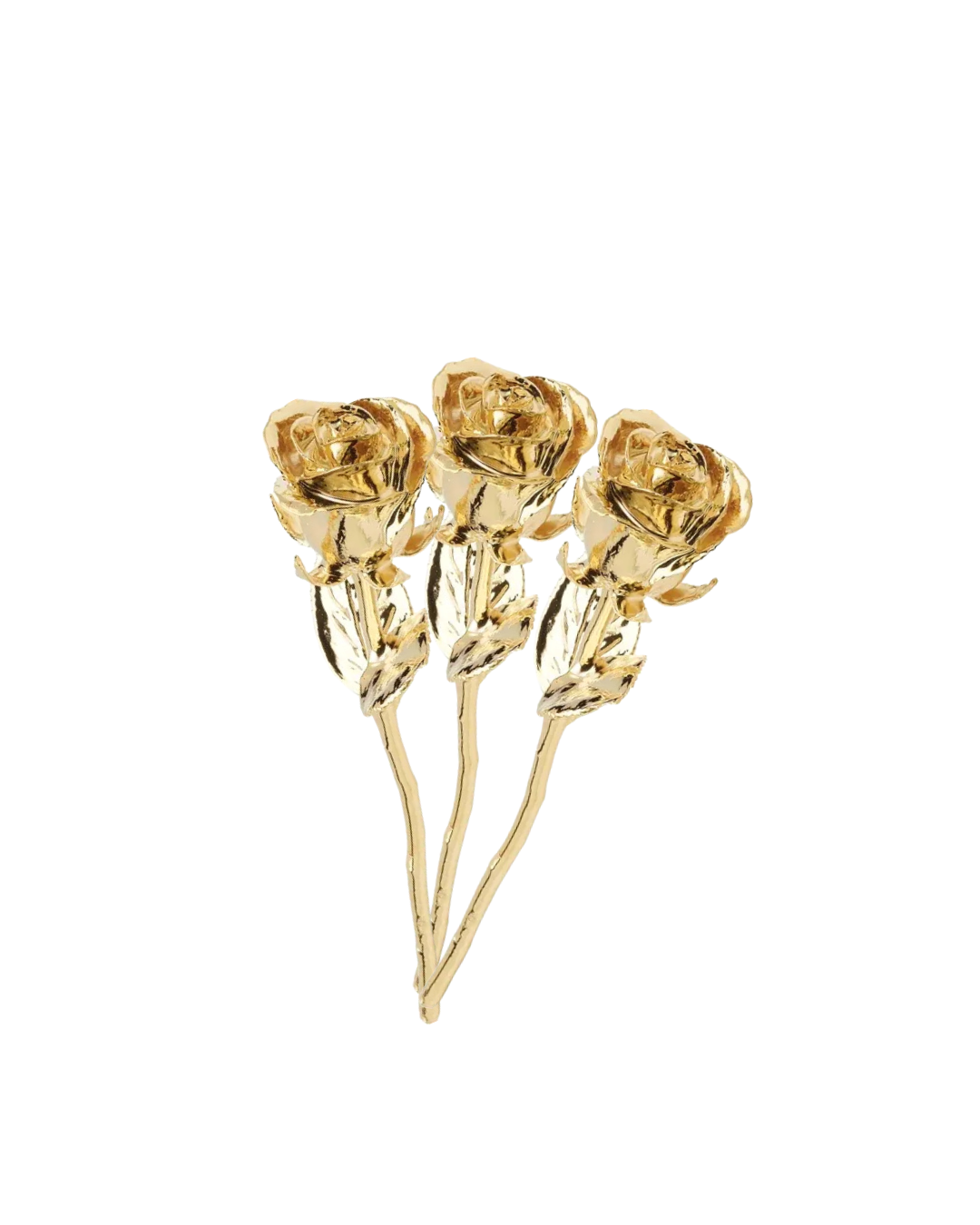 Lacquered 24K Gold-Plated Rose