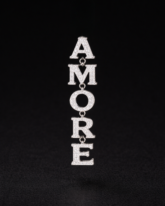 AMORE Natural Diamond Dangle Earring