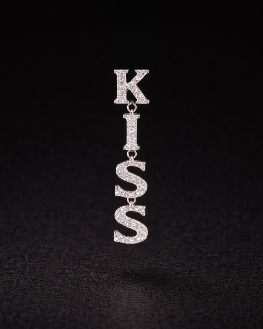 KISS Natural Diamond Dangle Earring
