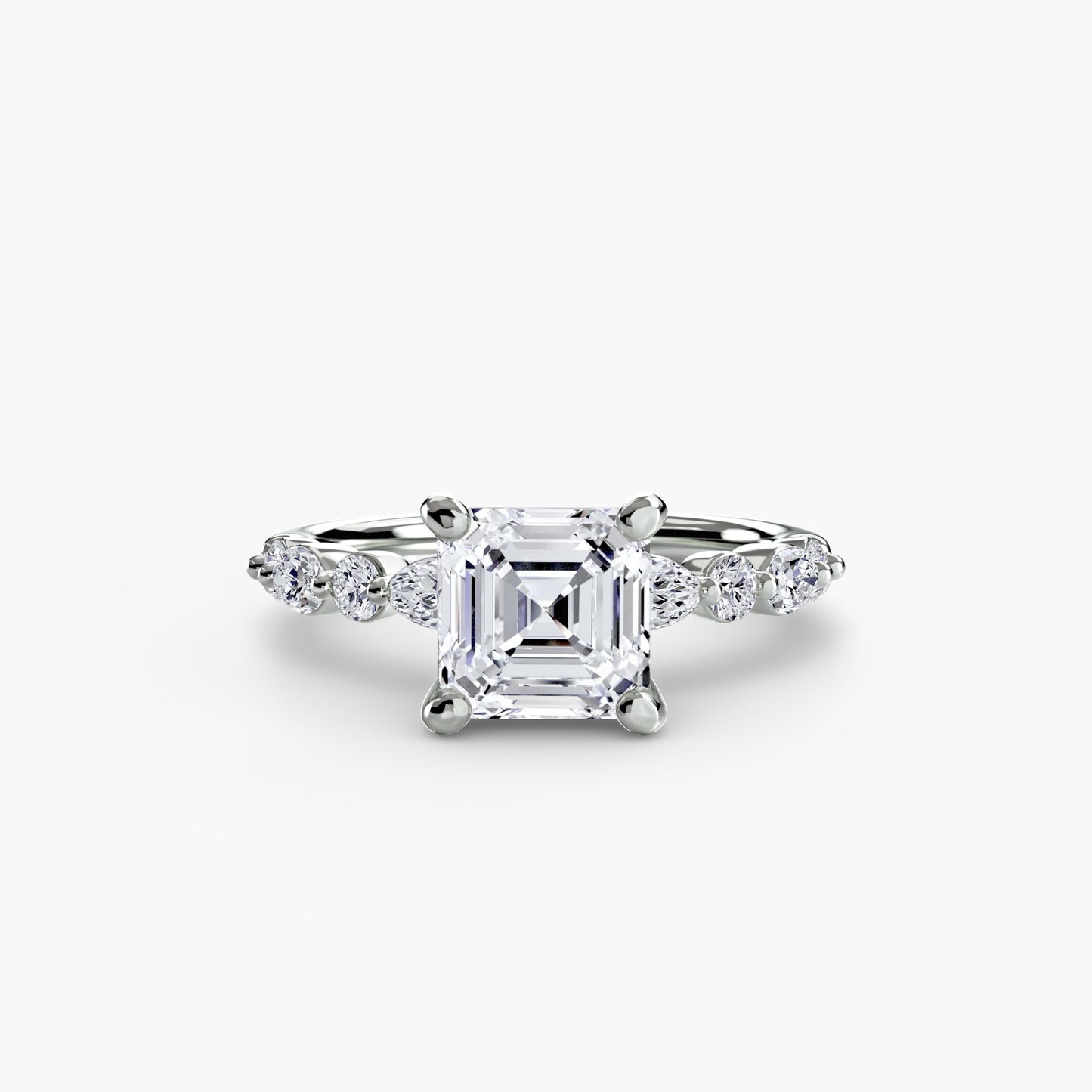 Solitaire Eternity Pavé 2-ით