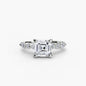 Solitaire Eternity Pavé 2-ით