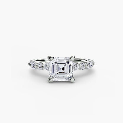 Solitaire Eternity Pavé 2-ით