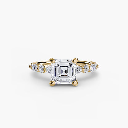 Solitaire Eternity Pavé 2-ით
