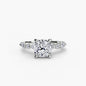Solitaire Eternity Pavé 2-ით