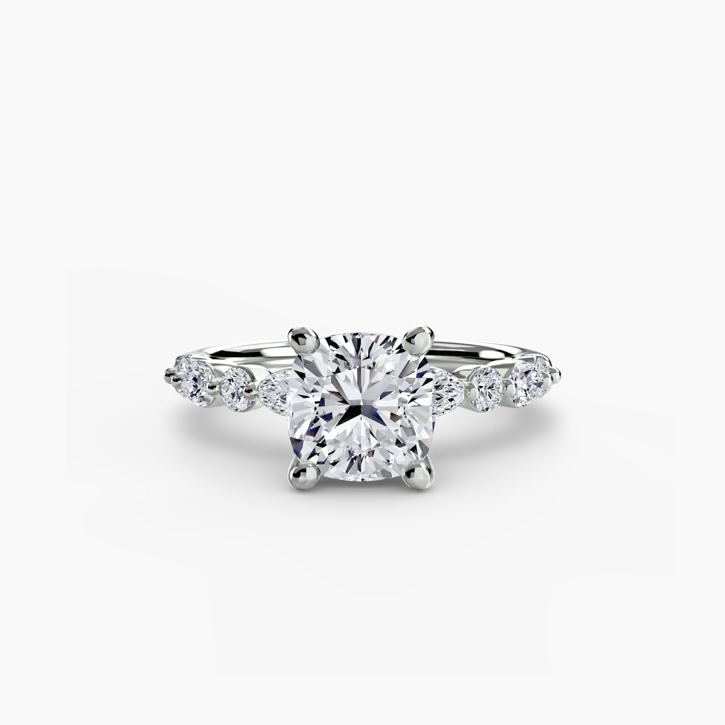 Solitaire Eternity Pavé 2-ით