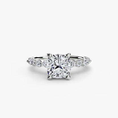 Solitaire Eternity Pavé 2-ით