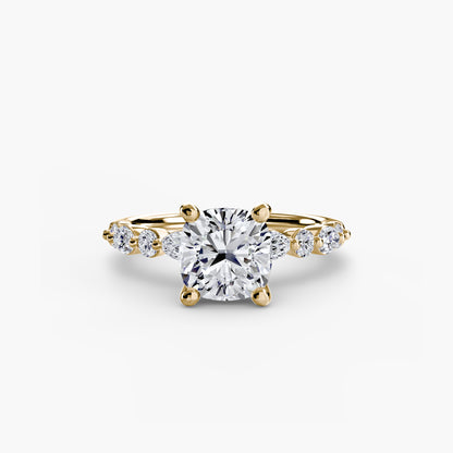 Solitaire Eternity Pavé 2-ით