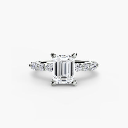 Solitaire Eternity Pavé 2-ით