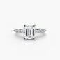 Solitaire Eternity Pavé 2-ით