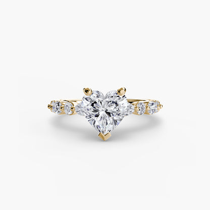 Solitaire Eternity Pavé 2-ით
