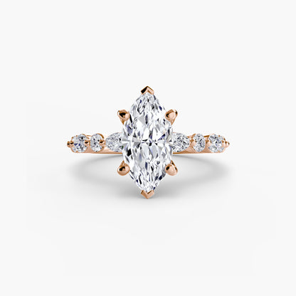 Solitaire Eternity Pavé 2-ით