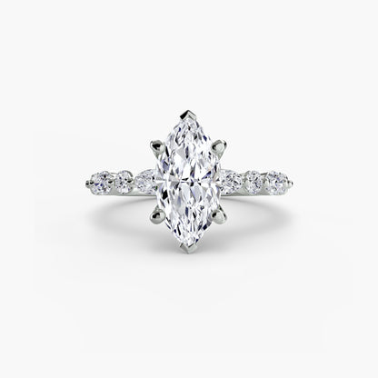 Solitaire Eternity Pavé 2-ით