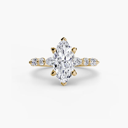 Solitaire Eternity Pavé 2-ით