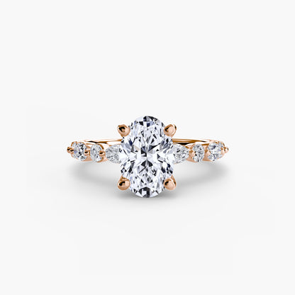 Solitaire Eternity Pavé 2-ით