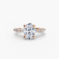 Solitaire Eternity Pavé 2-ით
